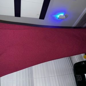 Burgundy dress pants with belt loops